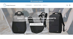 Desktop Screenshot of gadgetbackpack.com